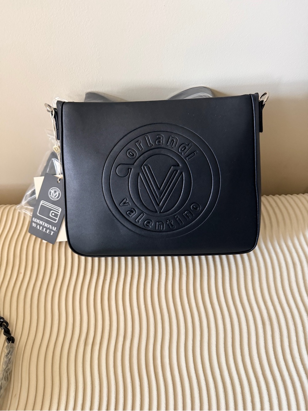 Valentino Orlandi Black Crossbody Bag -  Shoulder Bag